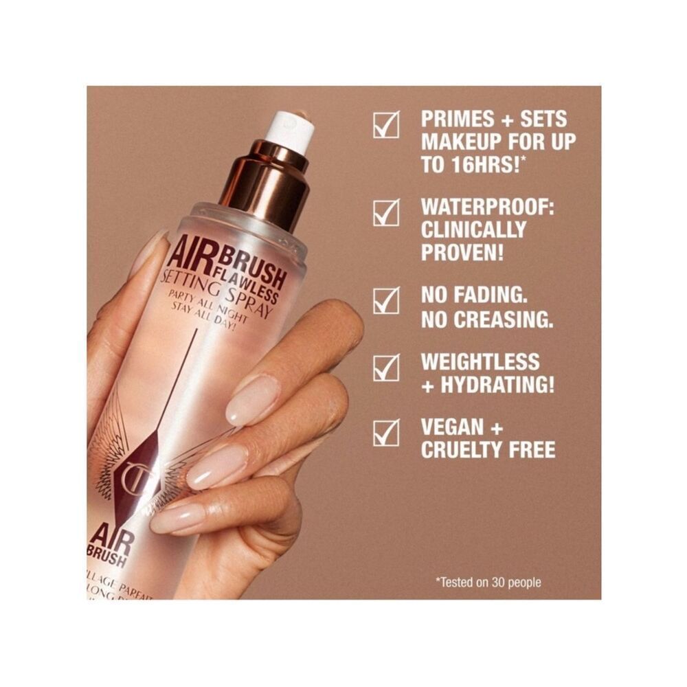 Charlotte Tilbury Airbrush Flawless Setting Spray New IN BOX - Picture 3 of 3